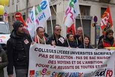 Mardi 6 février 1000 manifestants à Lyon