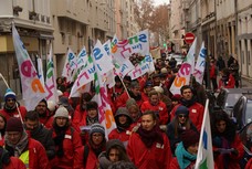 Manifestation à Lyon du 24 janvier
