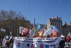 Manifestation à Lyon du 30 mars