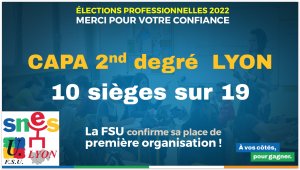 Elections pro 2022 : La FSU première fédération dans les instances de (…)