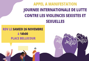 La FSU contre les violences faites aux femmes Le 26 novembre à Lyon