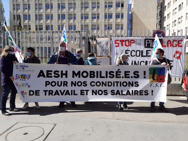 Grève AESH du 8 avril : bilan et compte-rendu