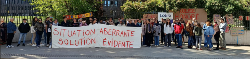 Collège d'Urfé : mobilisation pour le classement en éducation prioritaire !