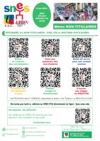 Mémo de rentrée « Non Titulaires » : Aout 2025 (version 2 pages)