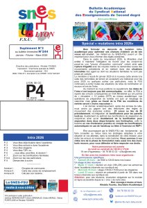 Télécharger la circulaire SNES : Mouvement intra : Mars 2026 Acces réservé&nbsp;(…)