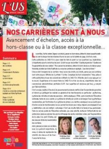 La publication du SNES national sur la carrière 2020