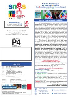 Télécharger la circulaire SNES : Mouvement intra : Mars 2025 Acces réservé&nbsp;(…)