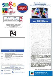 Télécharger la circulaire CPE : mars 2025