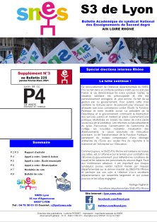 Télécharger la circulaire départementale 69 « Spécial élections internes » :&nbsp;(…)