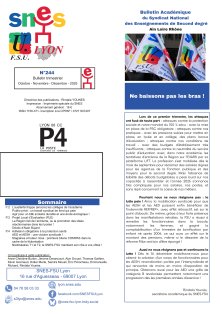 Télécharger le bulletin 244 : décembre 2025