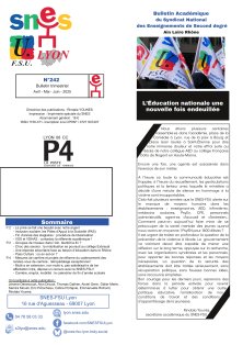 Télécharger le bulletin 242 : juin 2025